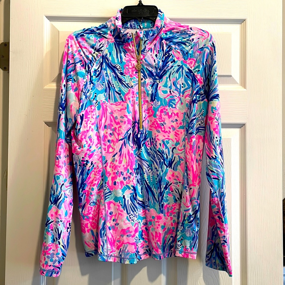 Lilly Pulitzer luxletic half zip top